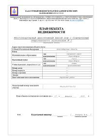 Технический паспорт дома № 2