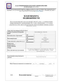 Технический паспорт дома № 1